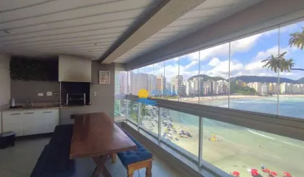 Apartamento com 4 dormitórios à venda, 175 m² por R$ 2.350.000,00 - Pitangueiras - Guarujá/SP