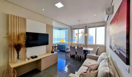 Apartamento com 3 dormitórios à venda, 95 m² por R$ 770.000,00 - Pitangueiras - Guarujá/SP