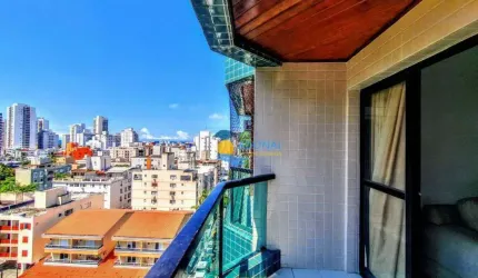 Apartamento com 2 dormitórios à venda, 80 m² por R$ 586.000,00 - Jardim Astúrias - Guarujá/SP