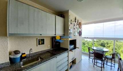 Apartamento com 3 dormitórios à venda, 115 m² por R$ 1.350.000,00 - Tombo - Guarujá/SP