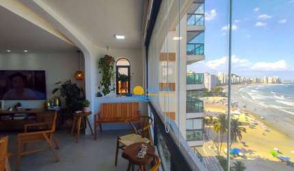 Apartamento com 4 dormitórios à venda, 200 m² por R$ 1.750.000,00 - Jardim Astúrias - Guarujá/SP