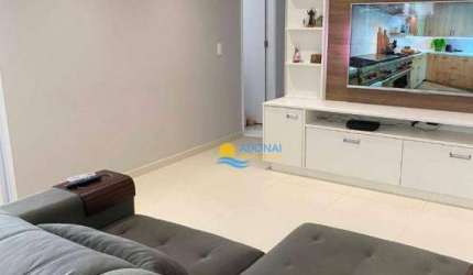 Apartamento com 2 dormitórios à venda, 84 m² por R$ 800.000,00 - Pitangueiras - Guarujá/SP