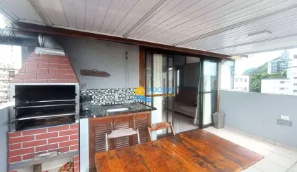 Cobertura com 2 dormitórios à venda, 100 m² por R$ 528.000,00 - Tombo - Guarujá/SP