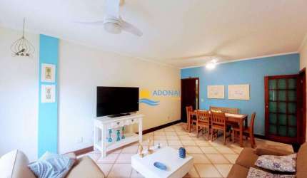 Apartamento com 2 dormitórios à venda, 114 m² por R$ 440.000,00 - Pitangueiras - Guarujá/SP