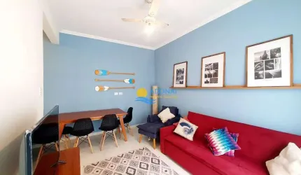 Apartamento com 1 dormitório à venda, 60 m² por R$ 400.000,00 - Pitangueiras - Guarujá/SP