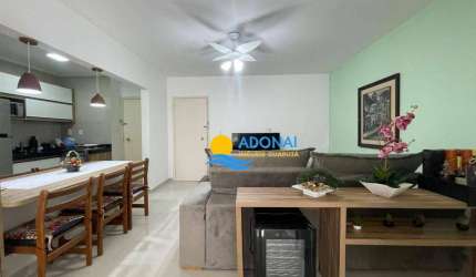 Apartamento com 3 dormitórios à venda, 110 m² por R$ 630.000,00 - Pitangueiras - Guarujá/SP