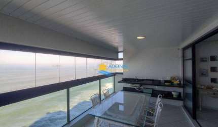 Apartamento com 3 dormitórios à venda, 186 m² por R$ 1.300.000 - Pitangueiras - Guarujá/SP