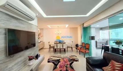 Apartamento com 3 dormitórios à venda, 140 m² por R$ 1.300.000,00 - Pitangueiras - Guarujá/SP