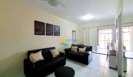Apartamento com 1 dormitório à venda, 60 m² por R$ 340.000,00 - Pitangueiras - Guarujá/SP