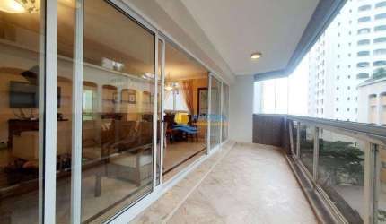 Apartamento com 3 dormitórios à venda, 180 m² por R$ 850.000,00 - Pitangueiras - Guarujá/SP