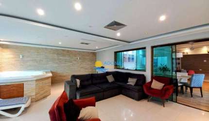 Cobertura com 3 dormitórios à venda, 151 m² por R$ 735.000,00 - Jardim Astúrias - Guarujá/SP
