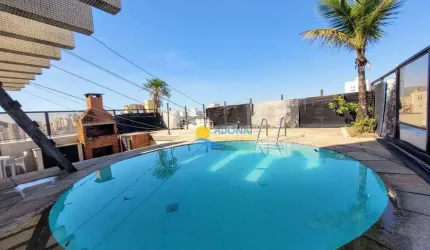 Cobertura com 4 dormitórios à venda, 420 m² por R$ 2.500.000,00 - Pitangueiras - Guarujá/SP