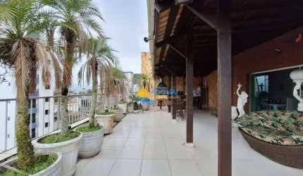 Cobertura com 3 dormitórios à venda, 195 m² por R$ 750.000,00 - Tombo - Guarujá/SP