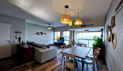 Apartamento com 3 dormitórios à venda, 130 m² por R$ 850.000,00 - Pitangueiras - Guarujá/SP