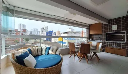 Apartamento com 3 dormitórios à venda, 110 m² por R$ 1.050.000,00 - Jardim Astúrias - Guarujá/SP