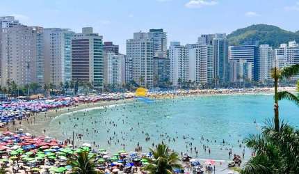 Apartamento com 3 dormitórios à venda, 120 m² por R$ 1.380.000,00 - Jardim Astúrias - Guarujá/SP