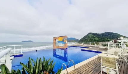 Apartamento com 3 dormitórios à venda, 121 m² por R$ 1.905.000,00 - Tombo - Guarujá/SP