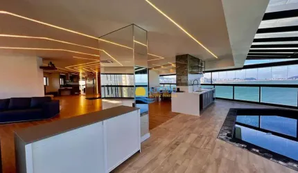 Apartamento com 4 dormitórios à venda, 367 m² por R$ 7.200.000,00 - Jardim Astúrias - Guarujá/SP