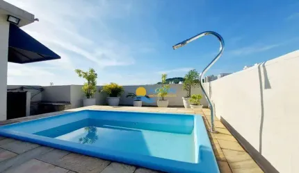 Cobertura com 3 dormitórios à venda, 90 m² por R$ 850.000,00 - Jardim Astúrias - Guarujá/SP