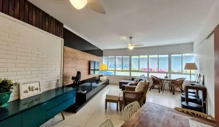 Apartamento com 2 dormitórios à venda, 65 m² por R$ 550.000,00 - Tombo - Guarujá/SP