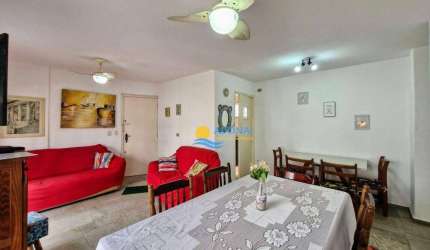 Apartamento com 3 dormitórios à venda, 90 m² por R$ 490.000,00 - Pitangueiras - Guarujá/SP