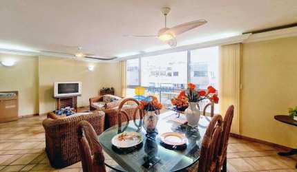 Apartamento com 3 dormitórios à venda, 131 m² por R$ 480.000,00 - Pitangueiras - Guarujá/SP