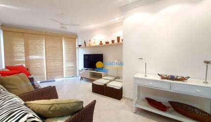 Apartamento com 4 dormitórios à venda, 160 m² por R$ 750.000,00 - Pitangueiras - Guarujá/SP