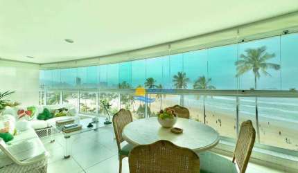 Apartamento com 3 dormitórios à venda, 206 m² por R$ 2.600.000,00 - Enseada - Guarujá/SP