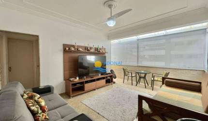 Cobertura com 1 dormitório à venda, 73 m² por R$ 500.000,00 - Pitangueiras - Guarujá/SP