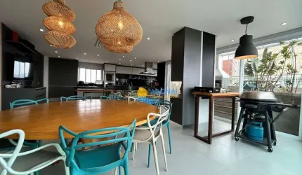 Cobertura com 8 quartos, parcelas diretas à venda Enseada Guarujá/SP