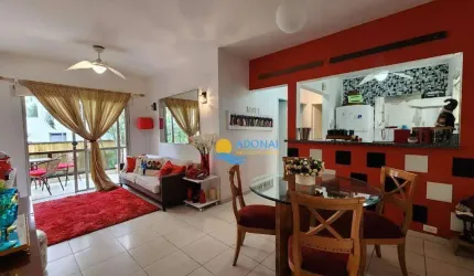 Apartamento com 2 dormitórios à venda, 72 m² por R$ 330.000,00 - Enseada - Guarujá/SP