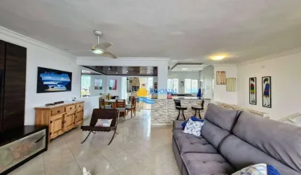Cobertura com 3 dormitórios à venda, 184 m² por R$ 1.200.000,00 - Pitangueiras - Guarujá/SP