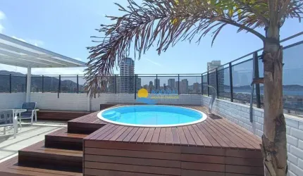 Cobertura com 3 dormitórios à venda, 148 m² por R$ 1.500.000,00 - Enseada - Guarujá/SP