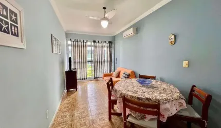 Apartamento com 1 dormitório à venda, 55 m² por R$ 325.000,00 - Tombo - Guarujá/SP