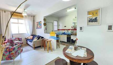 Apartamento com 2 dormitórios à venda, 60 m² por R$ 260.000,00 - Enseada - Guarujá/SP