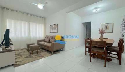 Apartamento com 2 dormitórios à venda, 67 m² por R$ 385.000,00 - Enseada - Guarujá/SP