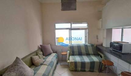 Apartamento com 1 dormitório à venda, 50 m² por R$ 280.000,00 - Enseada - Guarujá/SP