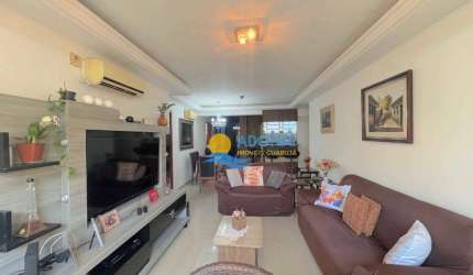 Apartamento com 3 dormitórios à venda, 96 m² por R$ 450.000,00 - Enseada - Guarujá/SP