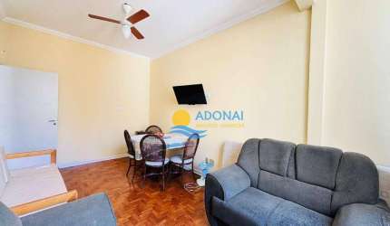 Apartamento com 1 dormitório à venda, 58 m² por R$ 350.000,00 - Pitangueiras - Guarujá/SP