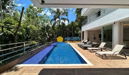 Casa com 6 dormitórios à venda, 837 m² por R$ 22.500.000,00 - Praia do Iporanga - São Pedro - Guarujá/SP