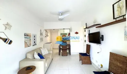 Apartamento com 1 dormitório à venda, 48 m² por R$ 380.000,00 - Tombo - Guarujá/SP
