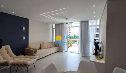 Apartamento com 3 dormitórios à venda, 105 m² por R$ 500.000,00 - Enseada - Guarujá/SP