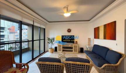 Apartamento com 3 dormitórios à venda, 138 m² por R$ 540.000,00 - Enseada - Guarujá/SP
