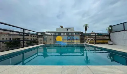 Cobertura com 4 dormitórios à venda, 220 m² por R$ 740.000,00 - Enseada - Guarujá/SP