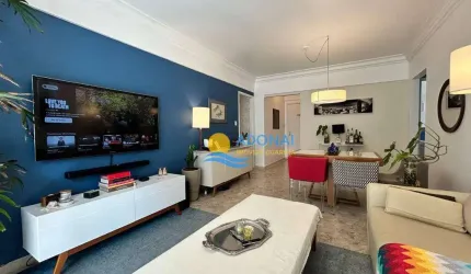 Apartamento com 2 dormitórios à venda, 97 m² por R$ 490.000,00 - Pitangueiras - Guarujá/SP