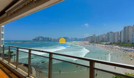 Apartamento com 3 dormitórios à venda, 140 m² por R$ 900.000,00 - Pitangueiras - Guarujá/SP