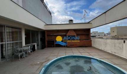 Cobertura com 3 dormitórios à venda, 240 m² por R$ 1.150.000,00 - Pitangueiras - Guarujá/SP