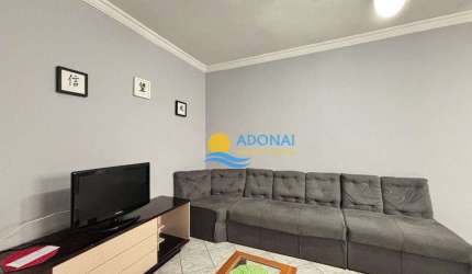 Apartamento com 1 dormitório à venda, 55 m² por R$ 265.000,00 - Pitangueiras - Guarujá/SP