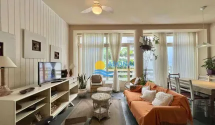 Apartamento com 2 dormitórios à venda, 110 m² por R$ 520.000,00 - Pitangueiras - Guarujá/SP