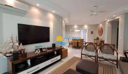 Apartamento com 4 dormitórios à venda, 174 m² por R$ 1.100.000,00 - Enseada - Guarujá/SP